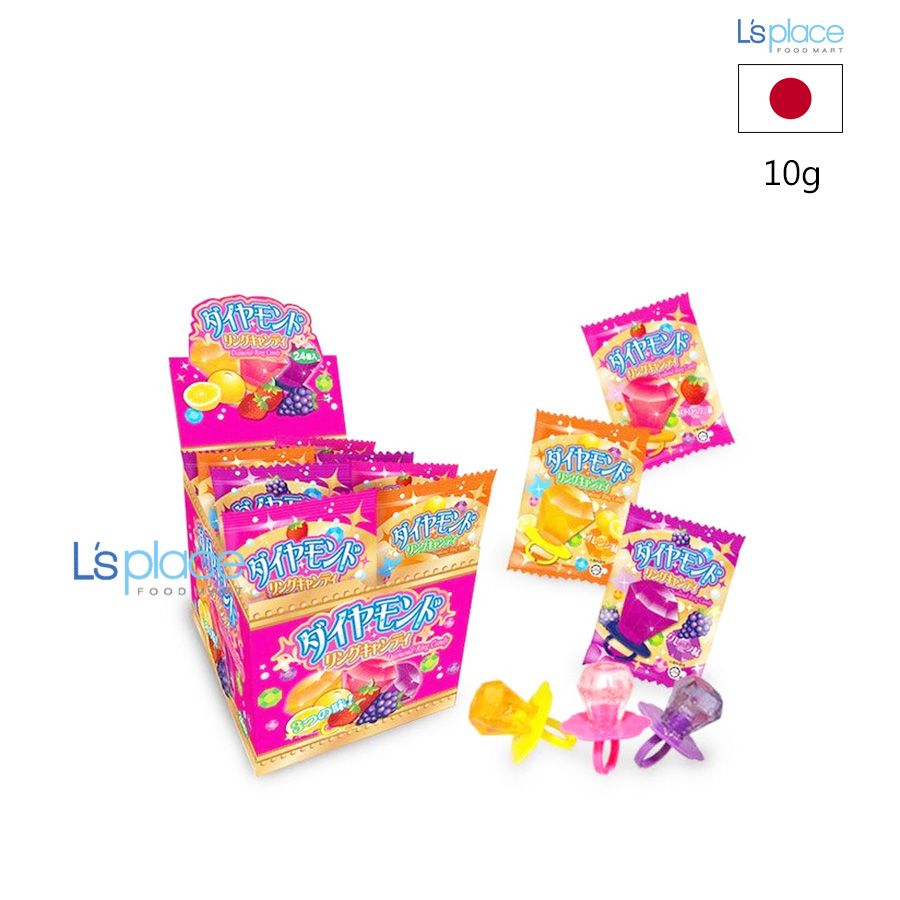 Yaokin Kẹo nhẫn Kim cương vị trái cây