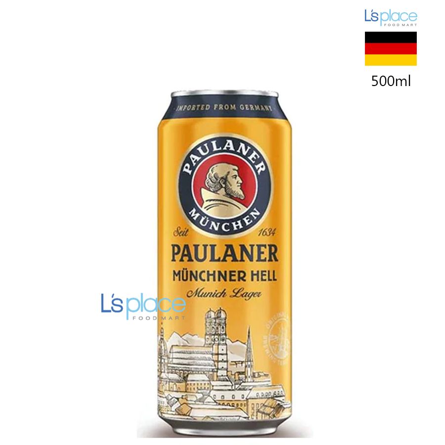 Paulaner Bia Munchner Hell lon cao