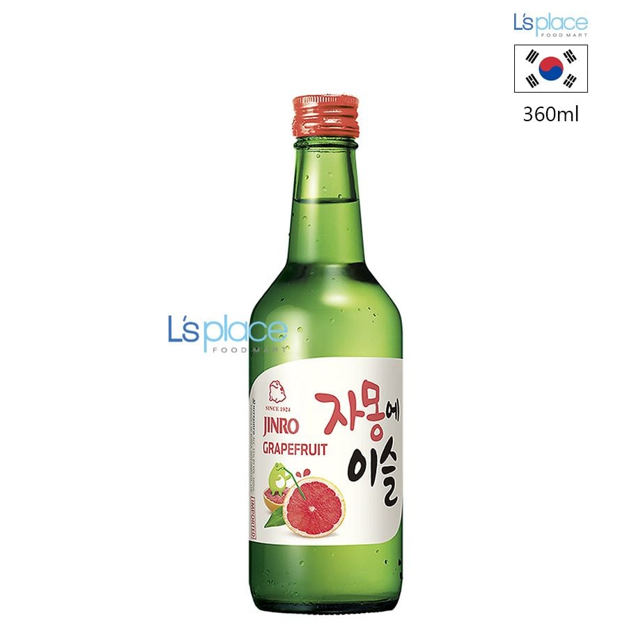 Jinro Rượu Soju hương bưởi