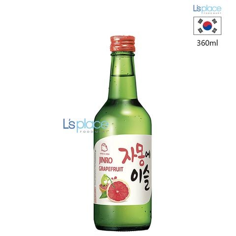 Jinro Rượu Soju hương bưởi