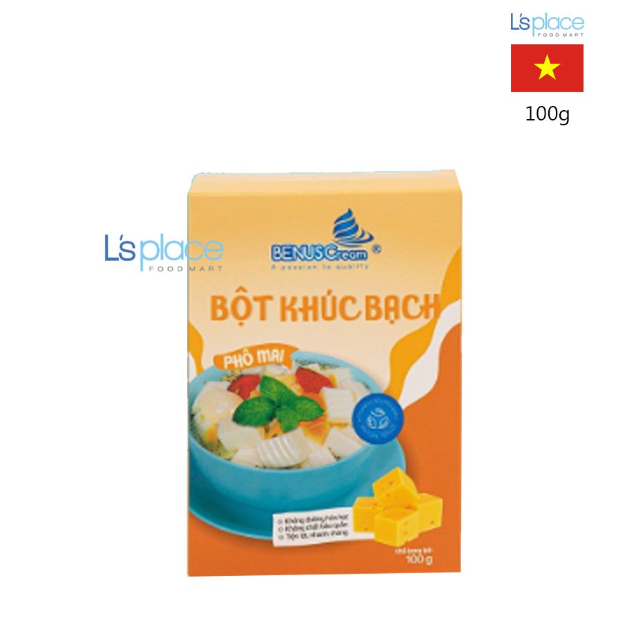 Benuscream Bột khúc bạch màu phomai