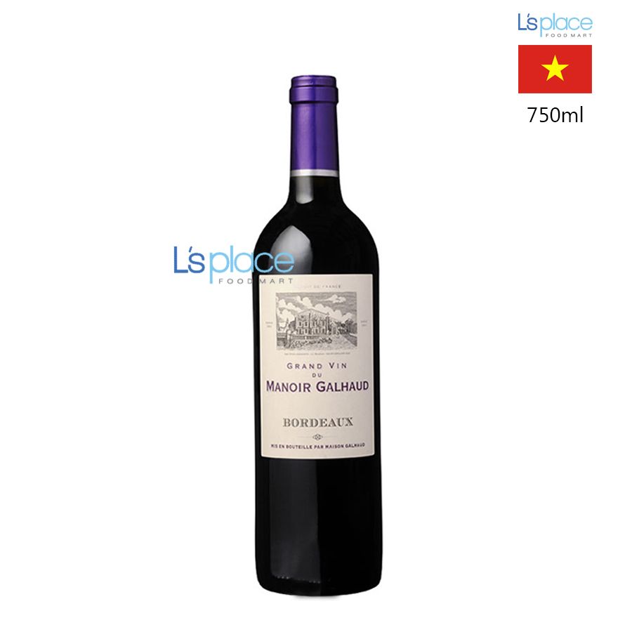Grand Vin Du Manoir Galhaud Vang đỏ Bordeaux
