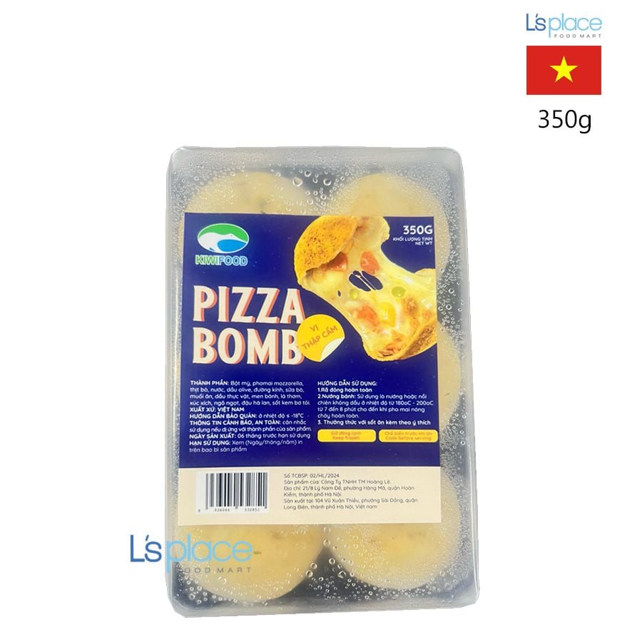 Kiwifood Pizza Bomb vị thập cẩm