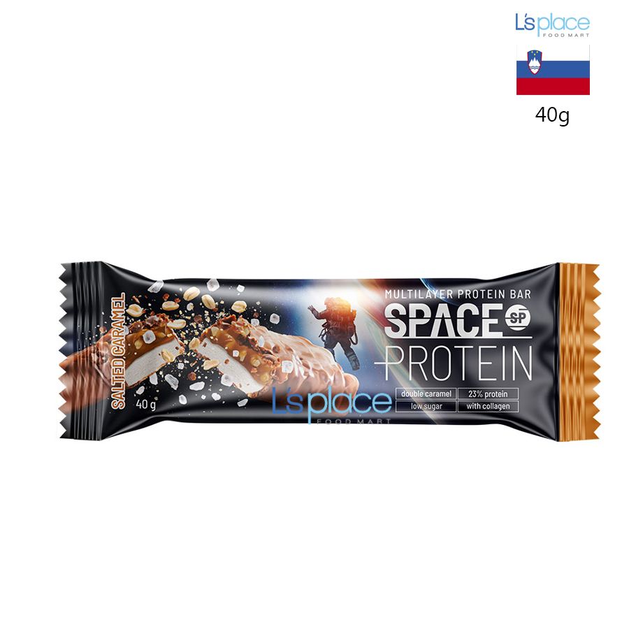 Space Protein thanh thuần chay vị caramen muối