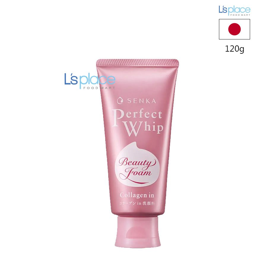 Senka Sữa rửa mặt tạo bọt Perfect Whip Collagen In