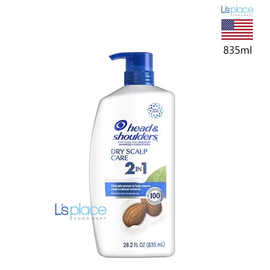 Head & Shoulders Dầu gội xả Dry Scalp care 2in1