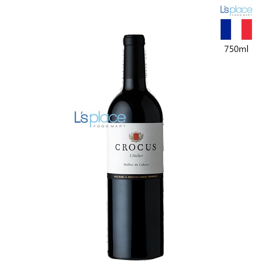Crocus L'Atelier Vang đỏ Malbec De Cahors