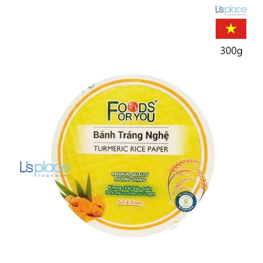 Foods for you Bánh tráng nghệ 22cm