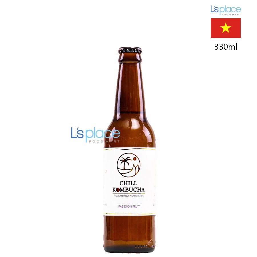 Chill Trà Kombucha chanh leo