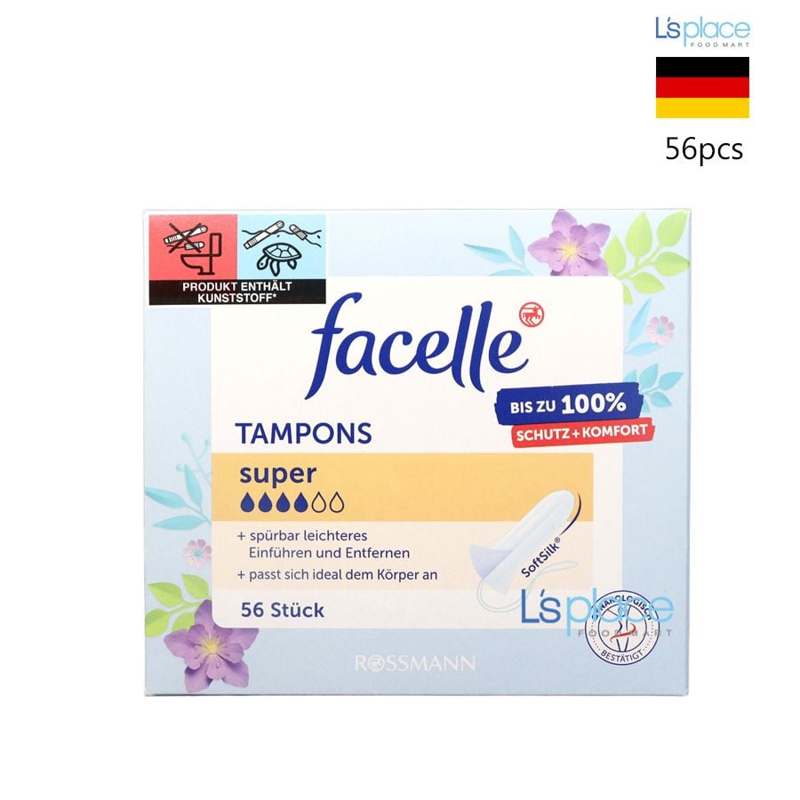 Facelle BVS ống Tampon Super