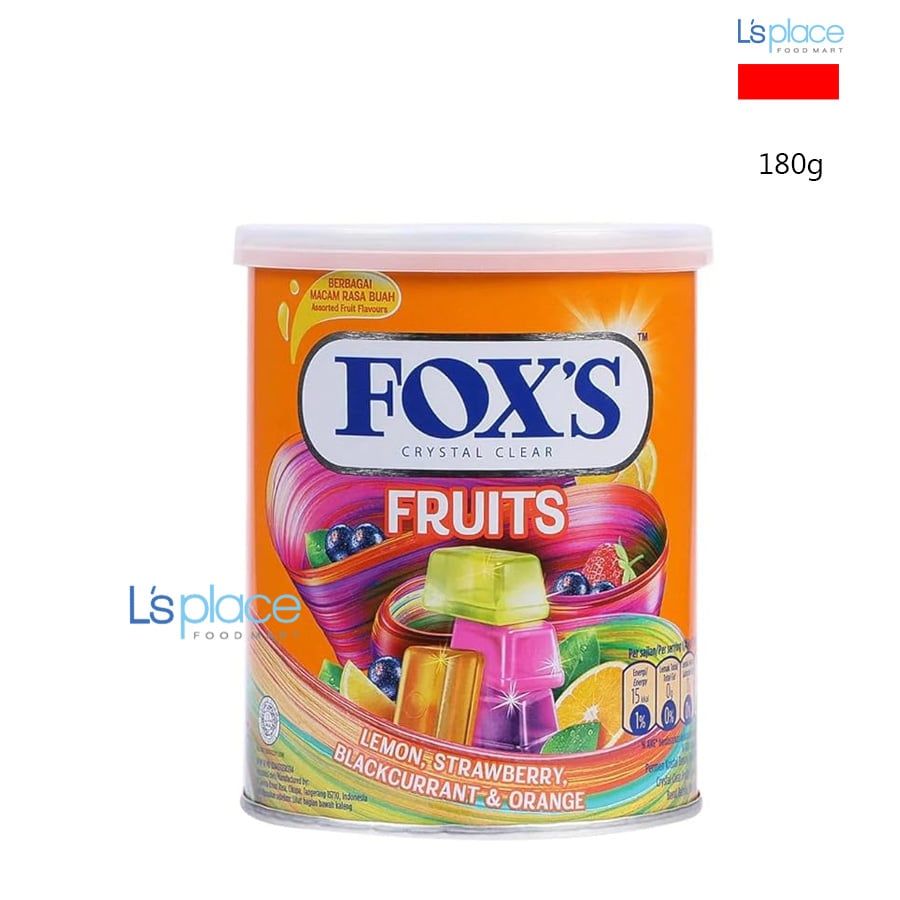 Fox's Crystal Clear Kẹo trái cây