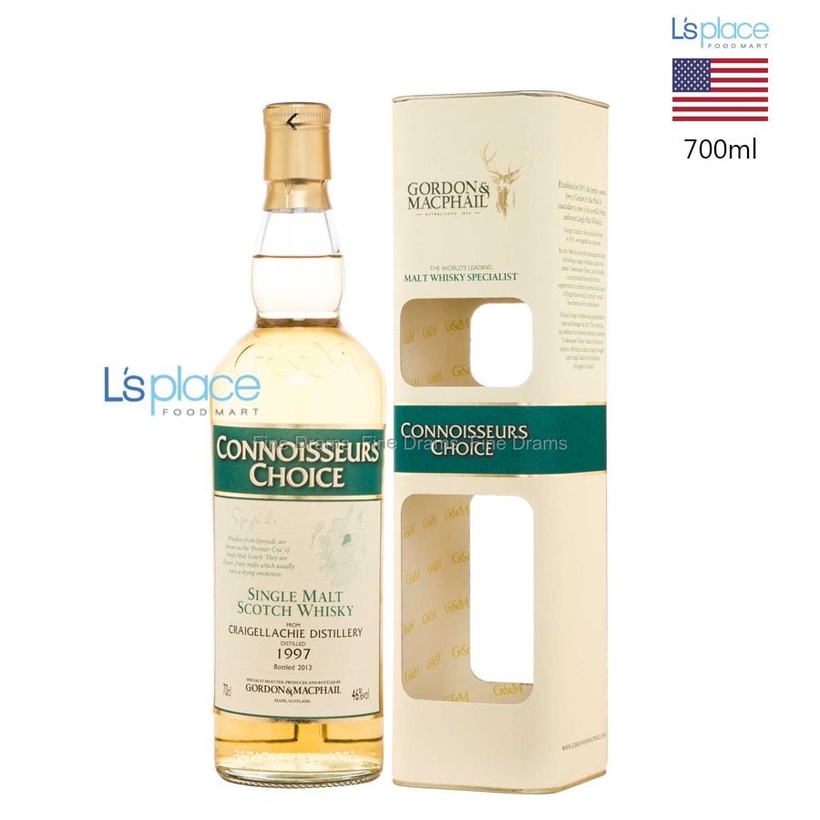 Gordon & MacPhail Connoisseurs Choice Rượu whisky Craigellachie 1997