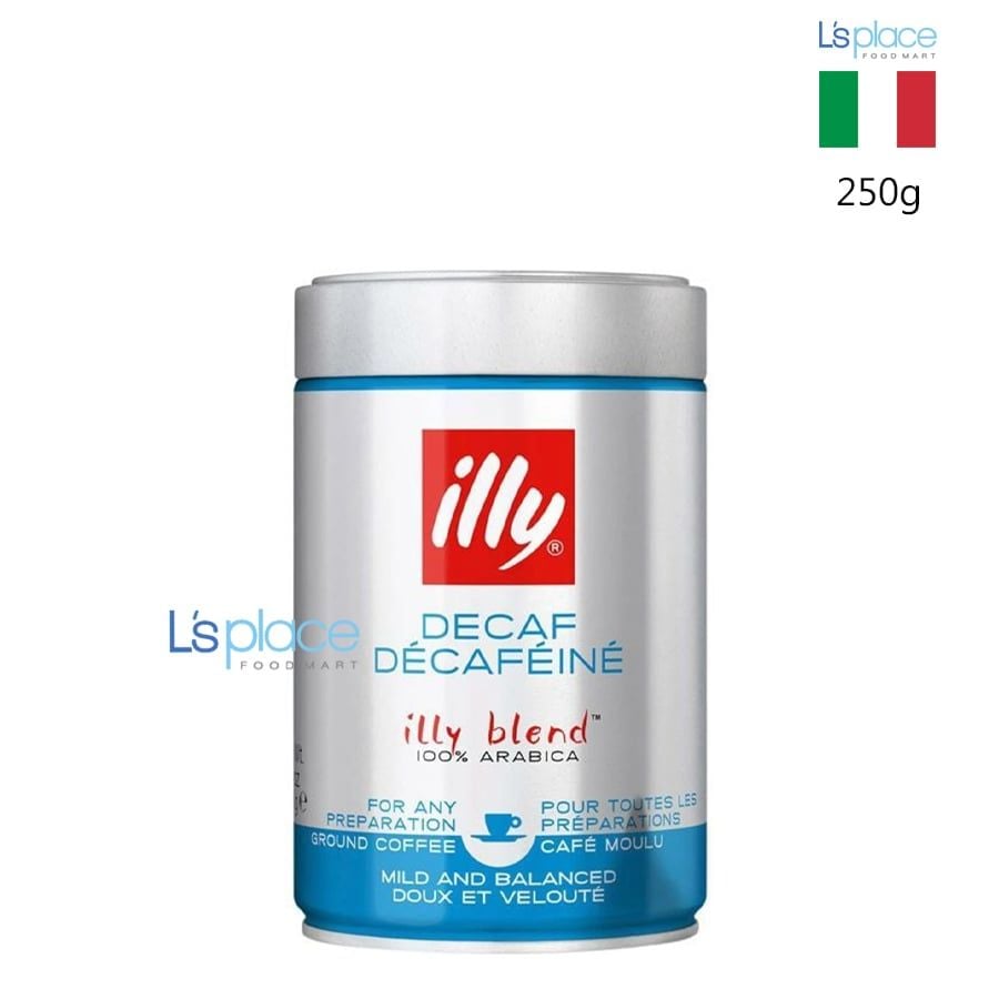 Illy Cà phê Arabica bột không cafein