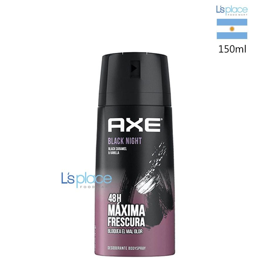 AXE Xịt mùi toàn thân Black night