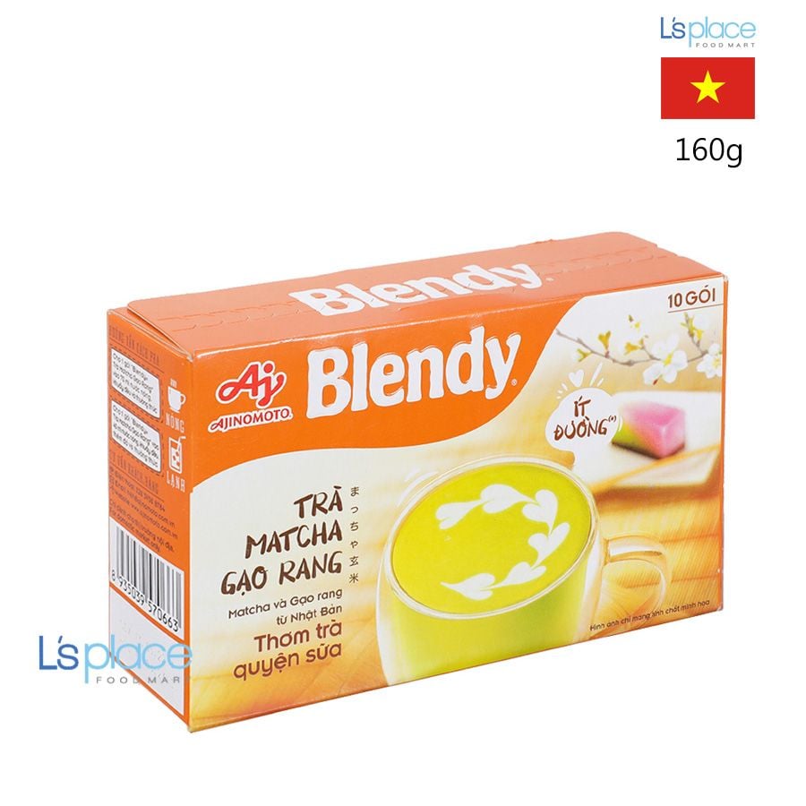 Blendy Trà Matcha gạo rang