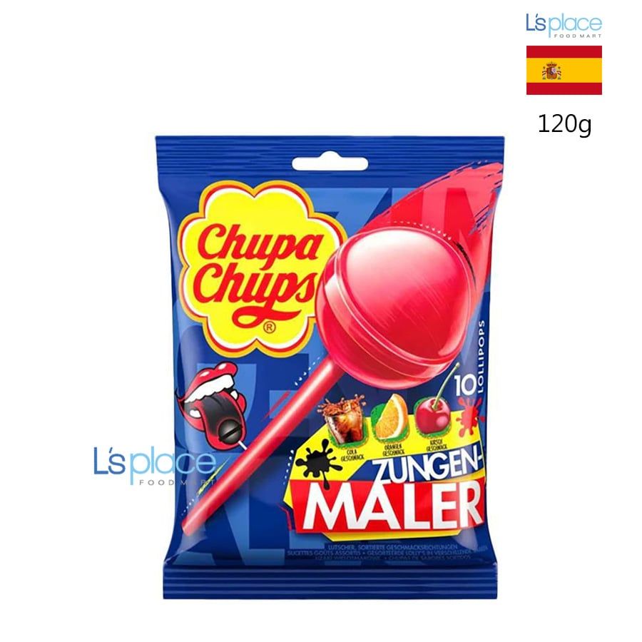 Chupa Chups Kẹo Mút Tô Màu Lưỡi