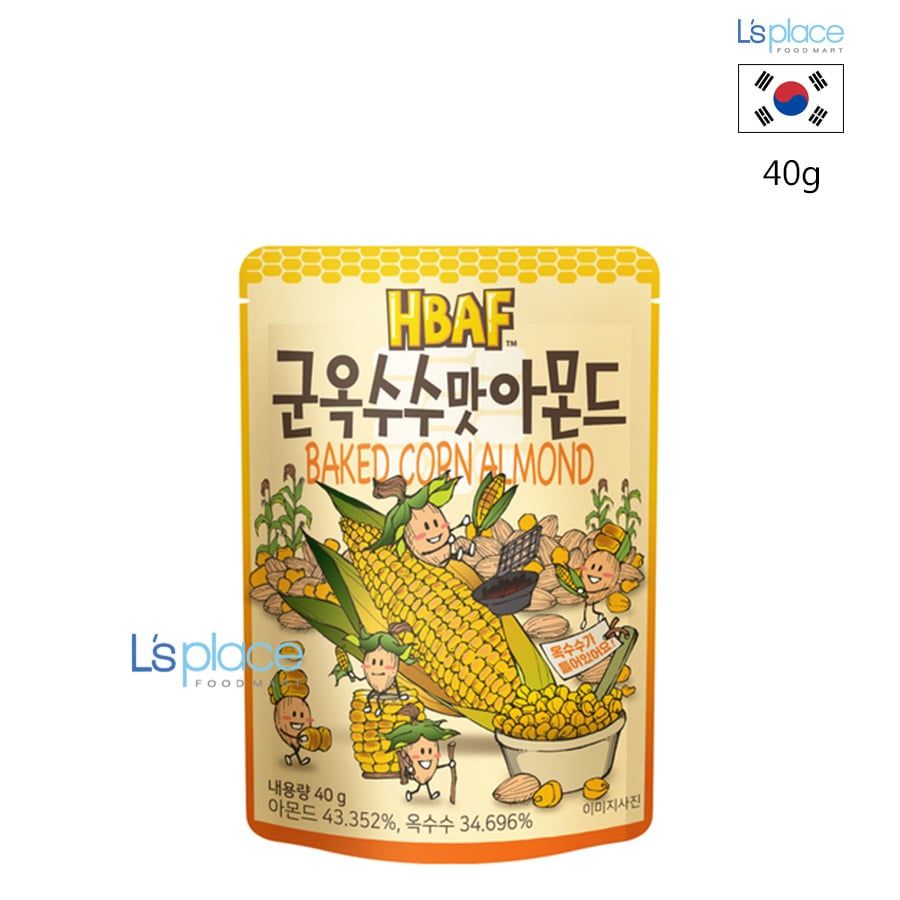 HBAF Hạnh nhân và bắp nướng