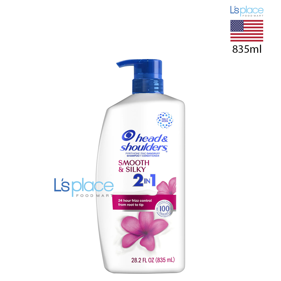 Head Shoulders Dầu gội xả 2in1 Smooth Silky