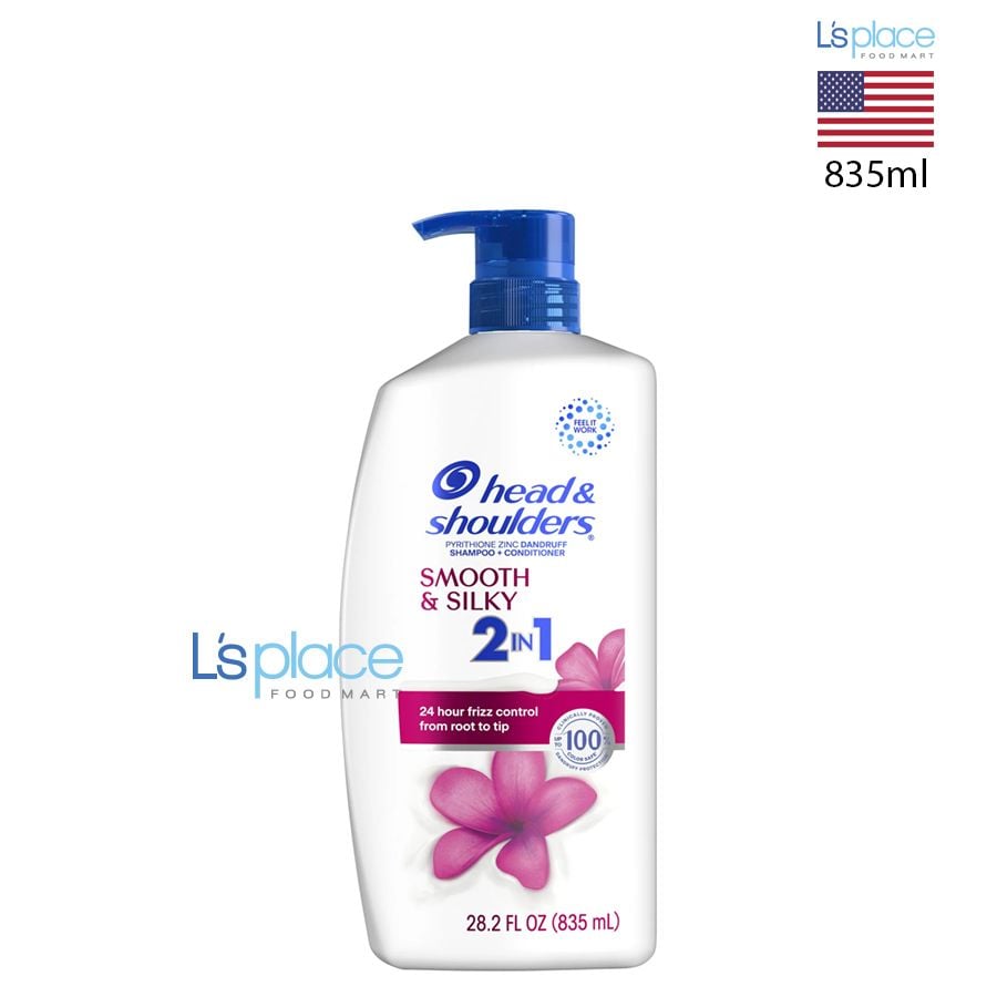 Head & Shoulders Dầu gội xả 2in1 Smooth & Silky