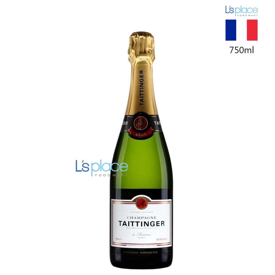 Taittinger Vang nổ Champagne Brut Réserve