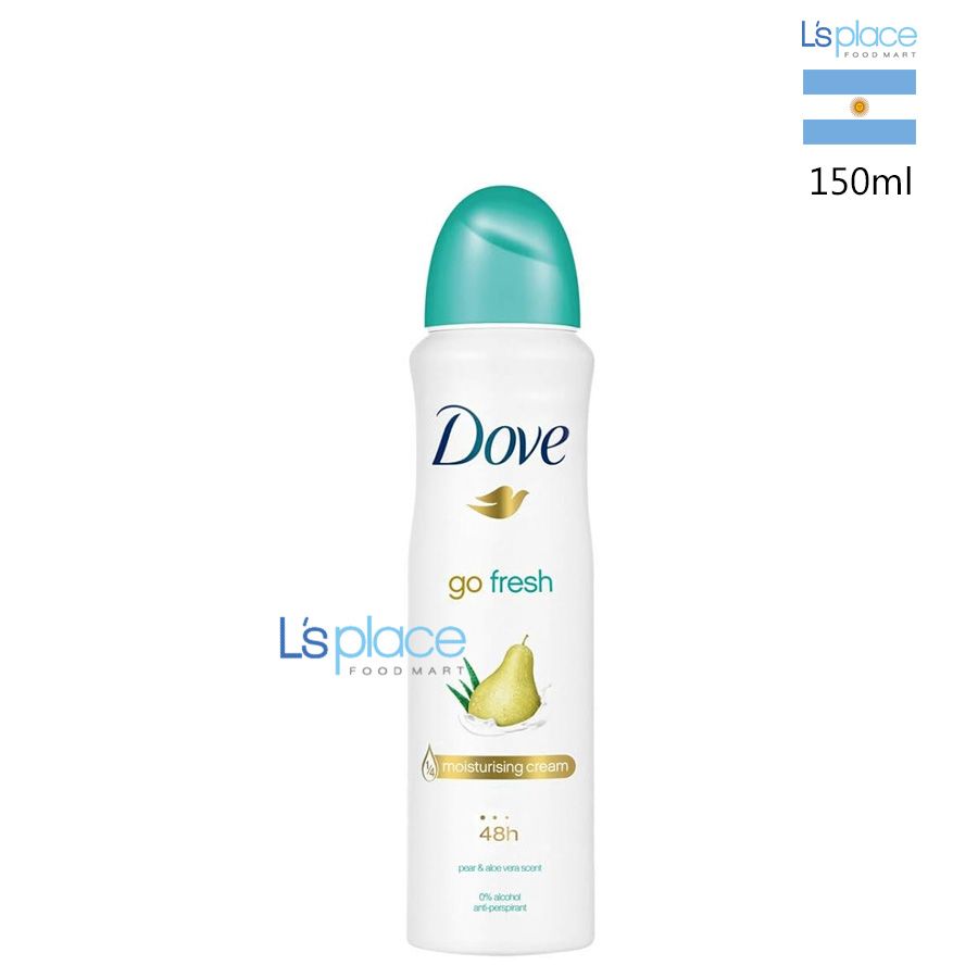 Dove Xịt mùi nữ Go Fresh hương lê