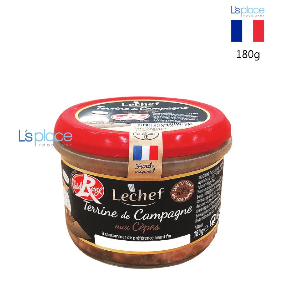 Le Chef Pate Heo Vị Nấm Cèpes