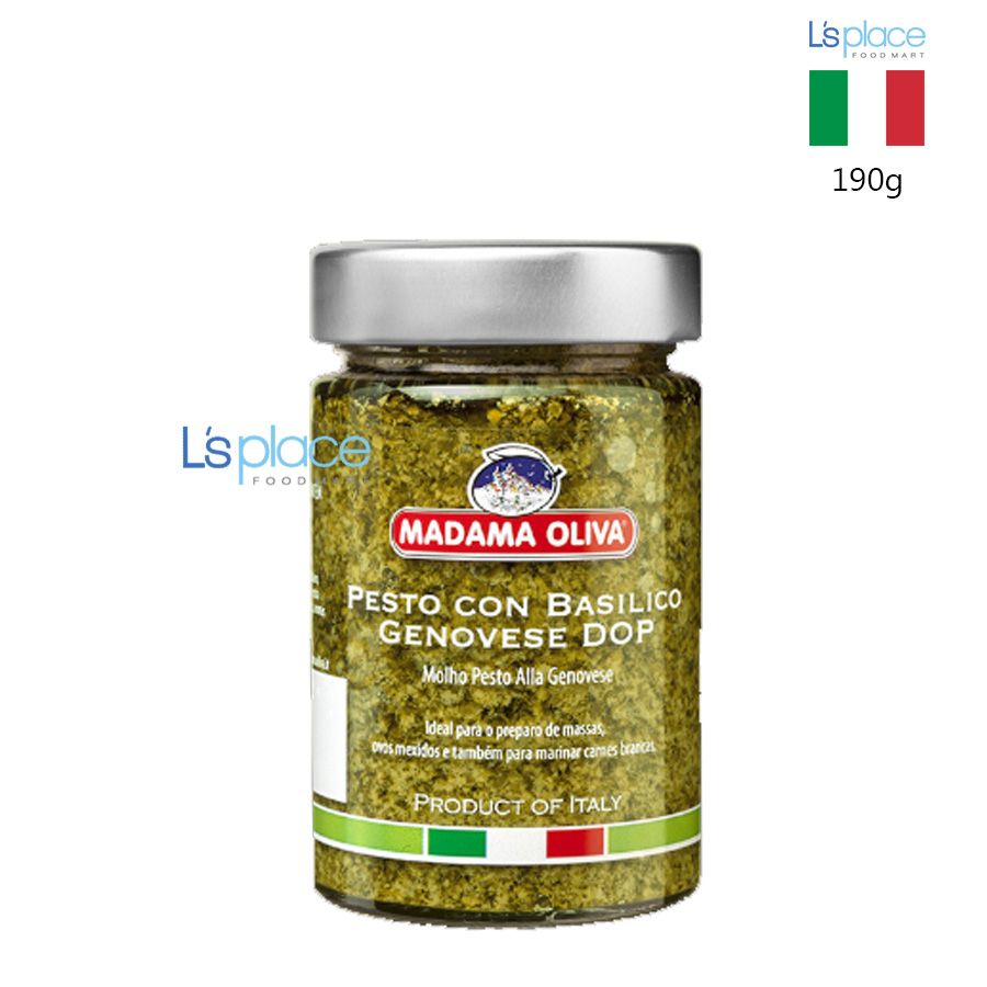 Madama Oliva Xốt Pesto húng quế hạt thông