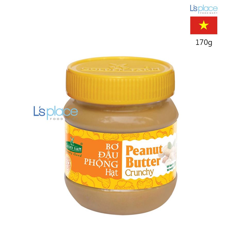 Golden Farm Bơ Lạc giòn hũ nhỏ
