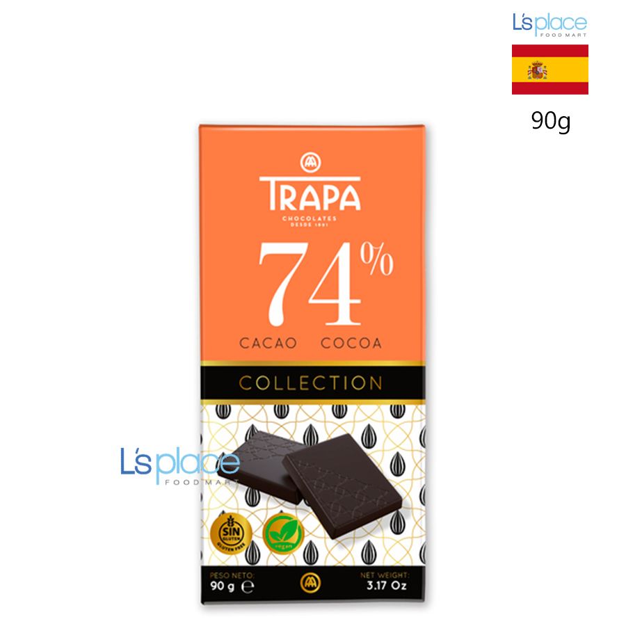 Trapa Collection Thanh socola 74%