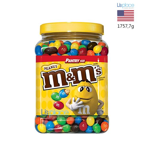 M&M's Socola sữa nhân đậu phộng lọ khổng lồ – L's Place Foodmart