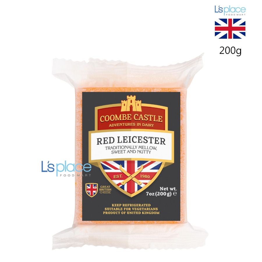 Coombe Castle Phomai Cheddar đỏ vị dịu