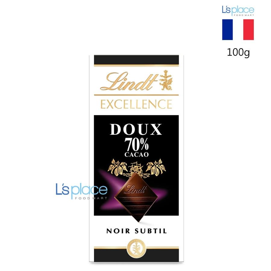 Lindt Excellence Thanh socola Doux 70%