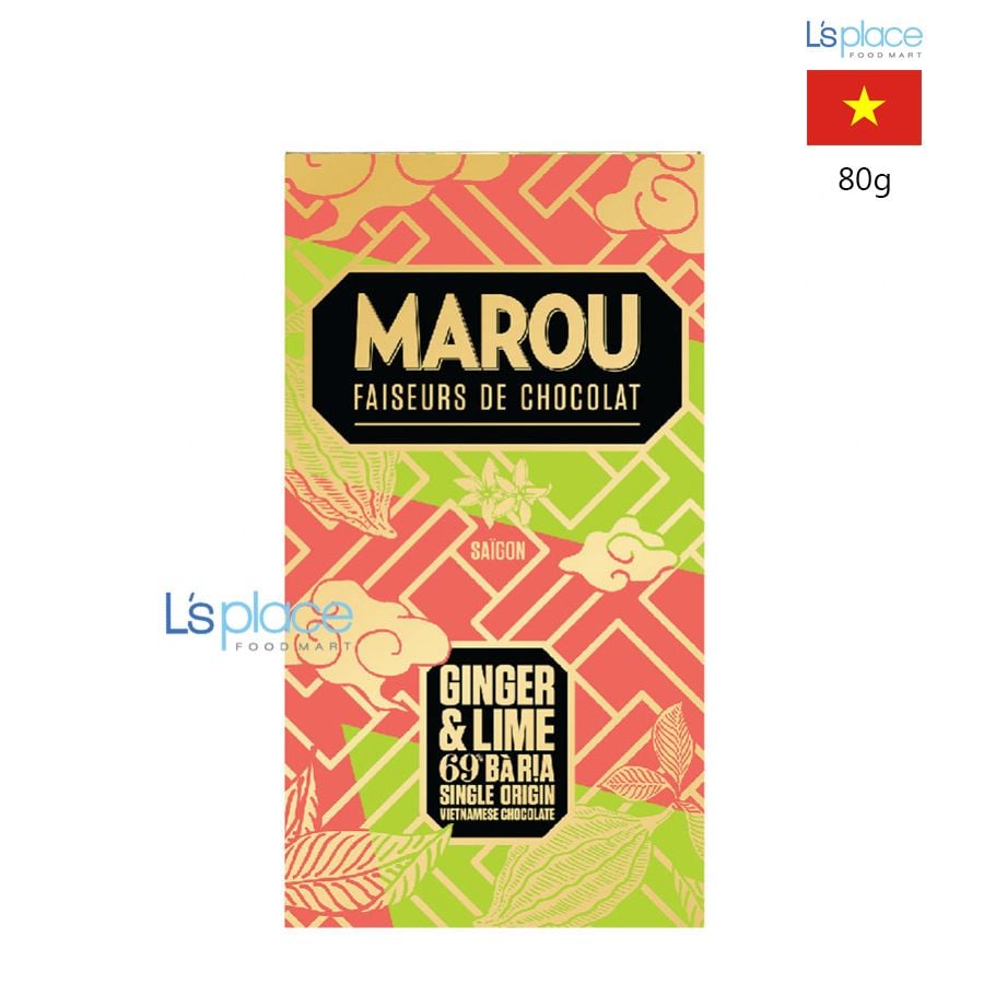 Marou Socola Gừng Chanh Bà Rịa 69%