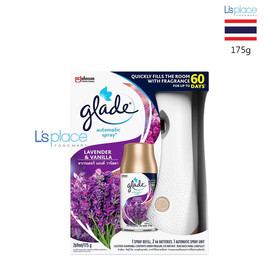 Glade Bộ xịt tự động Lavender & Vanilla