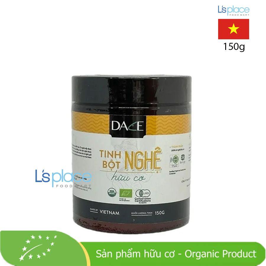 Dace Tinh bột nghệ hữu cơ hộp lớn