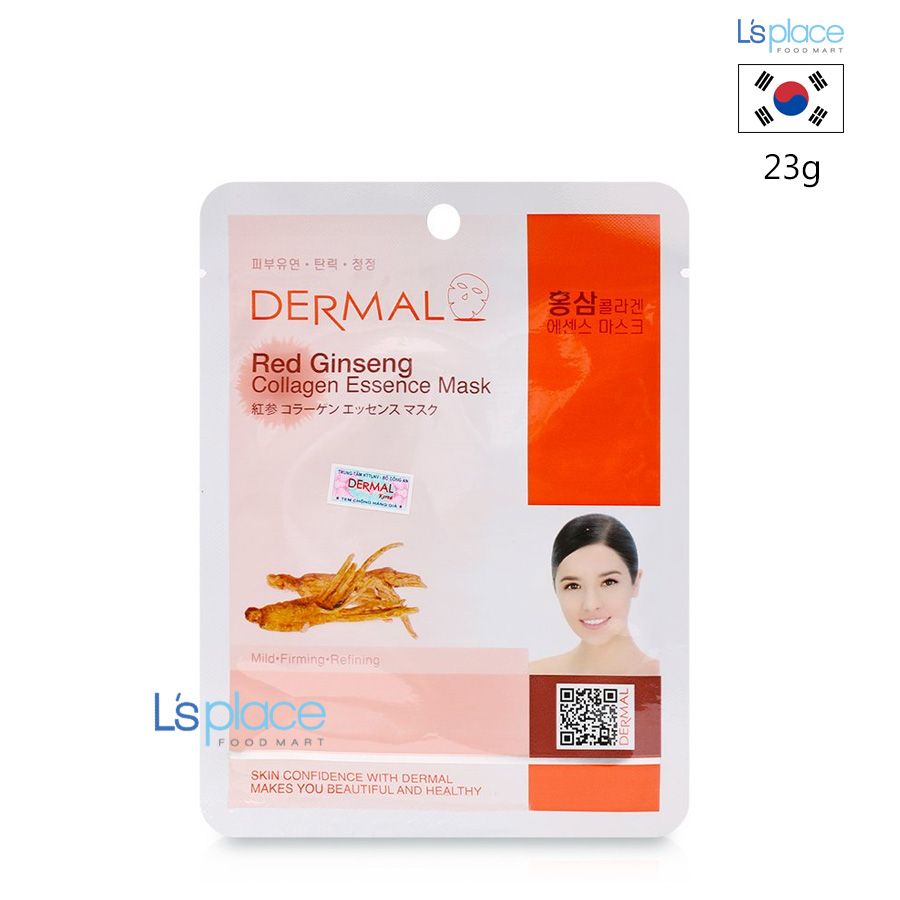 Dermal Mặt nạ dưỡng Collagen hồng sâm