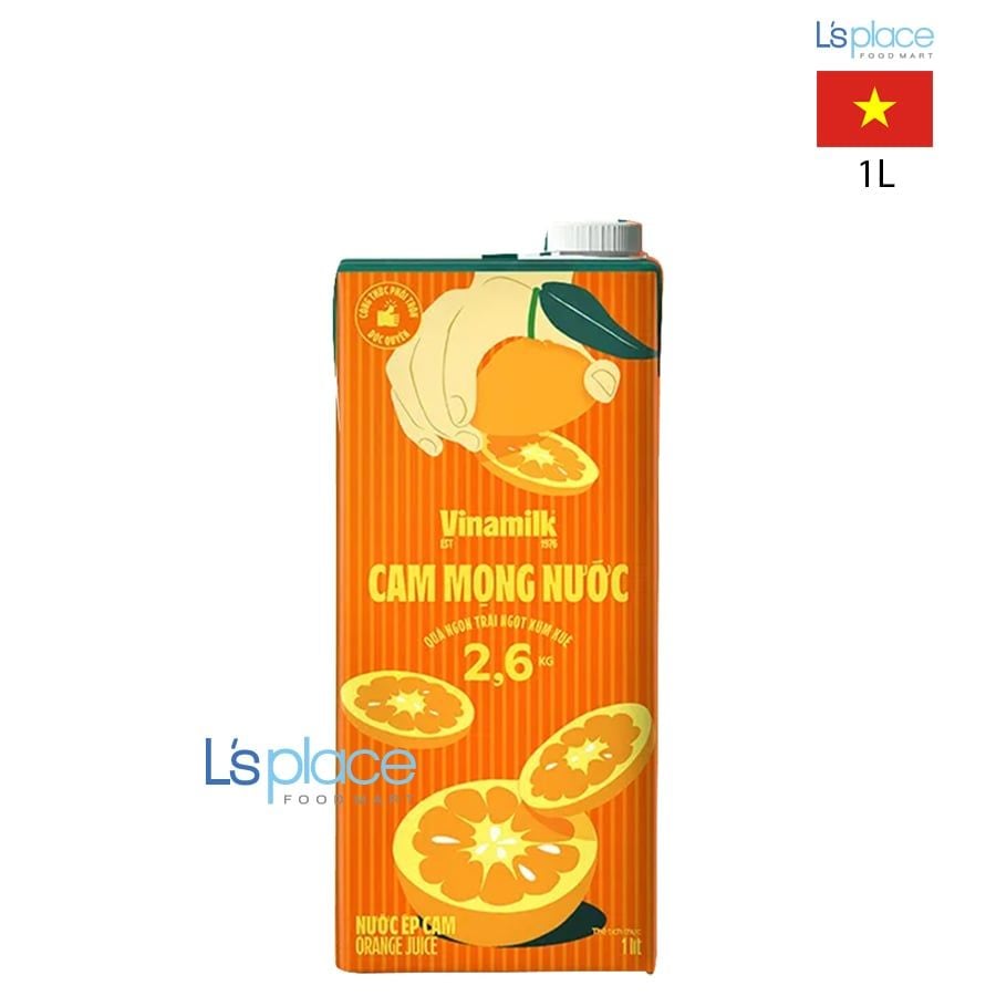 Vinamilk Nước ép Cam mọng nước
