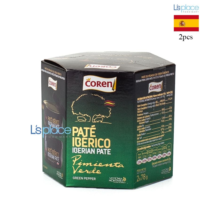 Coren Pate Iberico vị hạt tiêu xanh