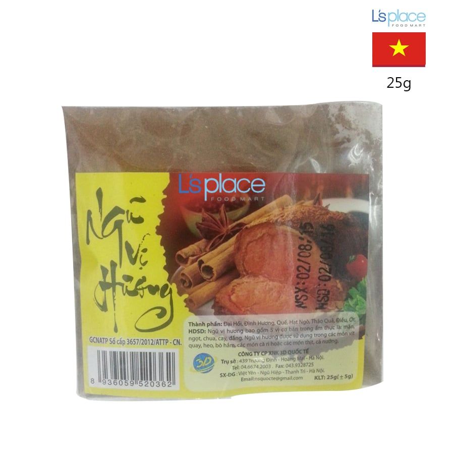 3D Bột gia vị ngũ vị hương