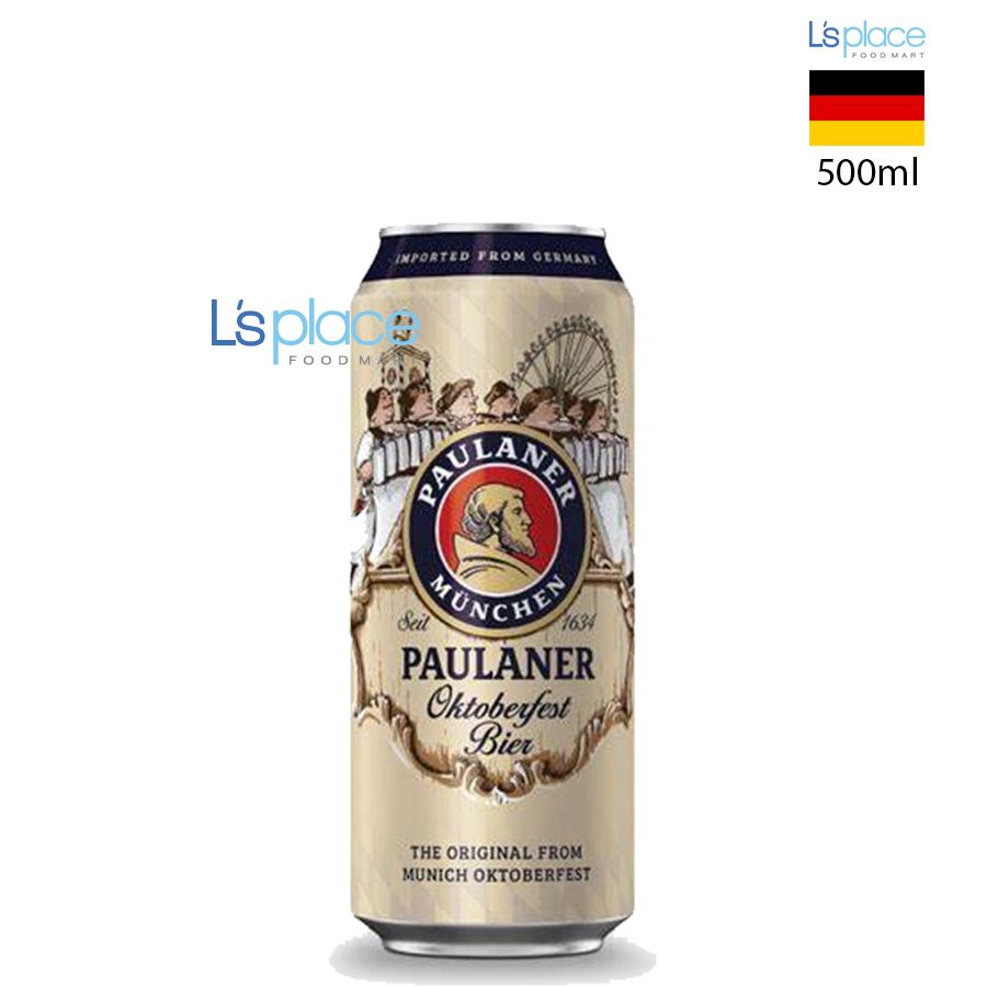 Paulaner Bia lon Oktoberfest