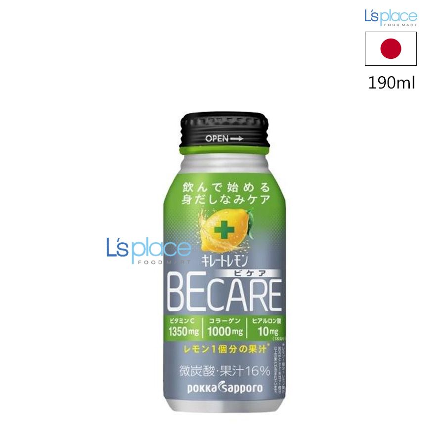Pokka Nước chanh có ga Becare