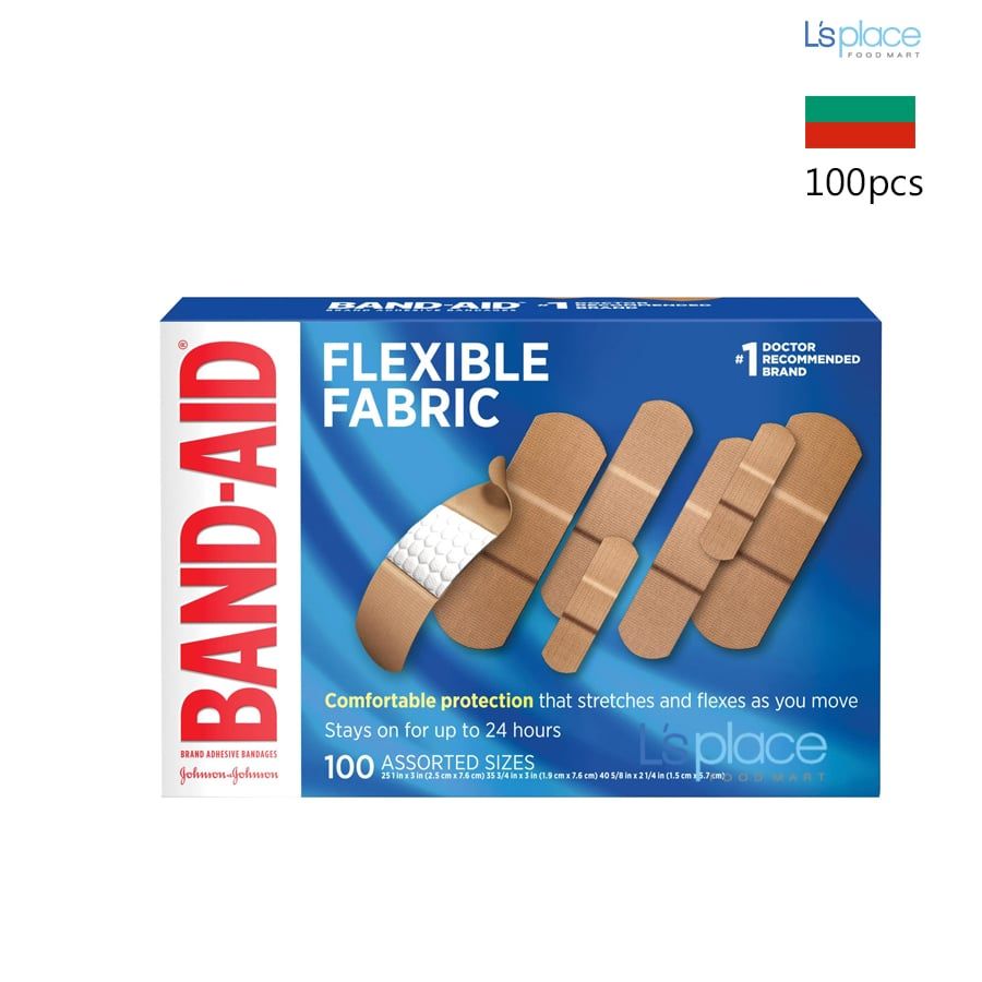 Band.Aid Băng dính thương vải co dãn Flexible Fabric