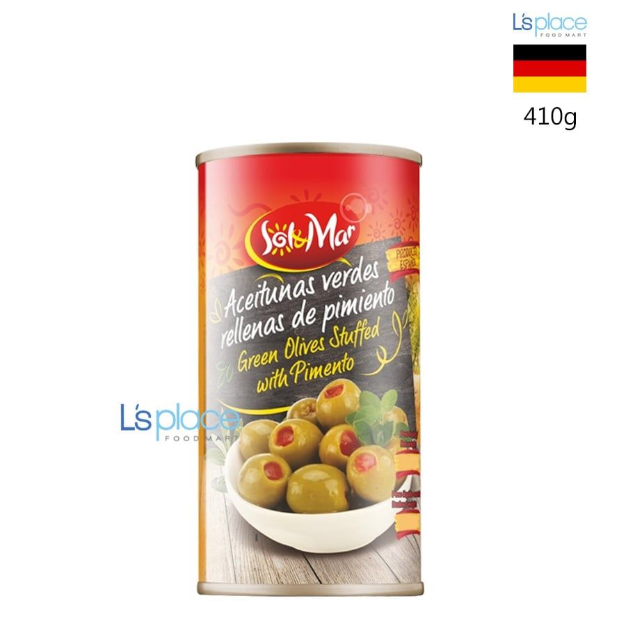 Sol & Mar Ô liu xanh nhồi ớt