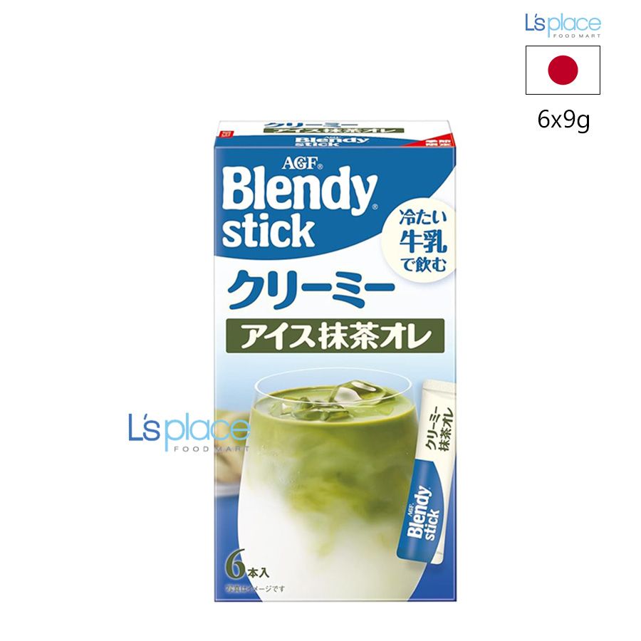 Blendy stick Matcha sữa đá xay