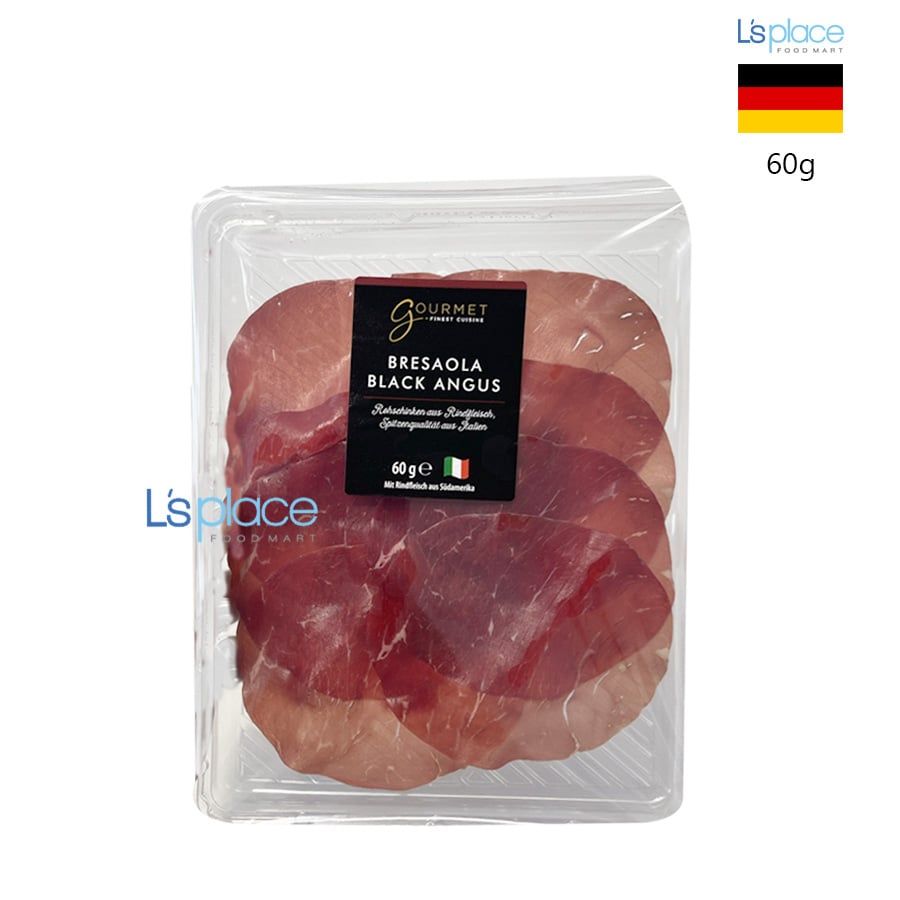 Gourmet Bresaola Thịt bò đen nguội lát mỏng