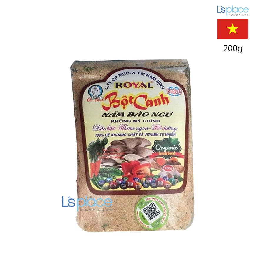 Royal Bột canh nhạt nấm bào ngư