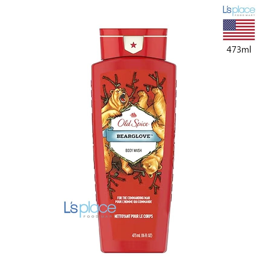 Old Spice sữa tắm Bearglove