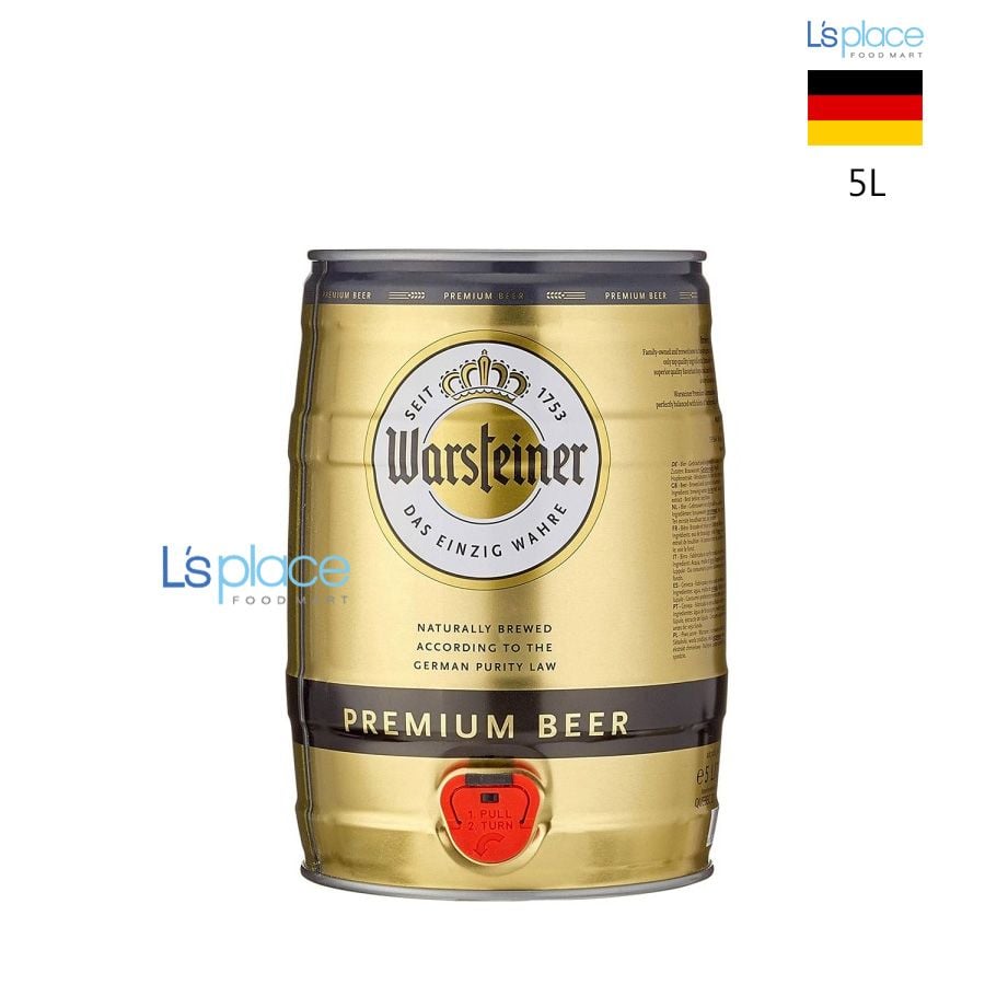 Warsteiner Bia bom Premium Pilsner