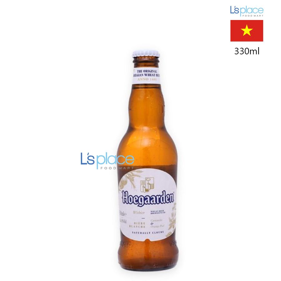 Hoegaarden Bia chai White