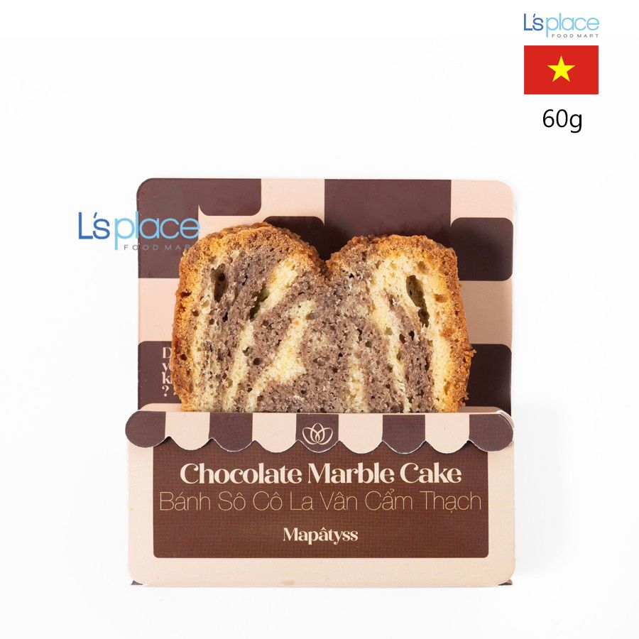 Mapâtyss Bánh ngọt vị socola Marble